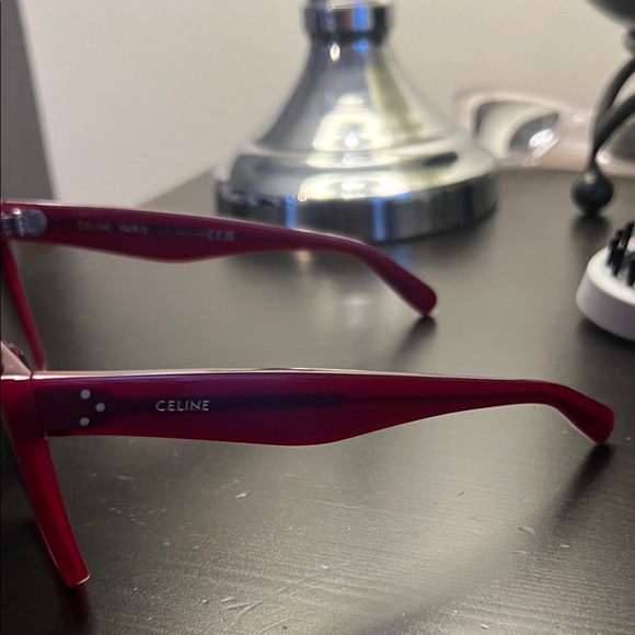 Celine Bold Red Sunglasses main image 4